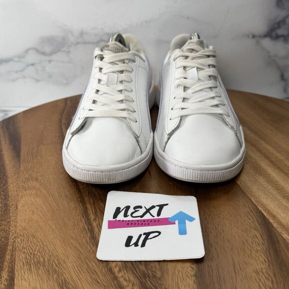 PUMA Vikky V2 Comfort Foam White Sneakers Womens Size 7 Casual Lace Up Shoes - Picture 2 of 9